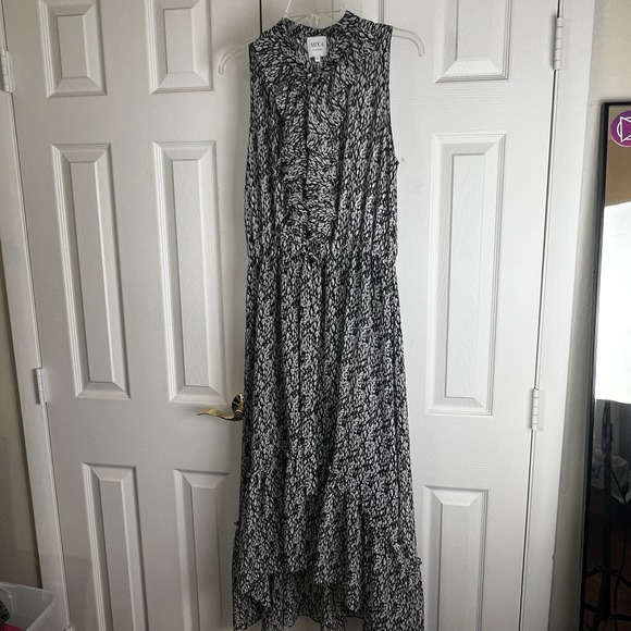 Misa Los Angeles Dresses & Skirts - Misa Los Angeles Tiered Dress Floral Women's Size Small Ruffle Midi Wedding Boho